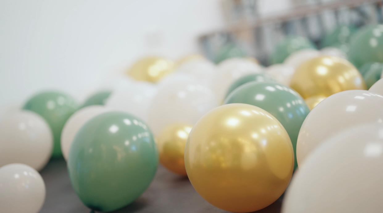 Bunte Ballons für Kindergeburtstage